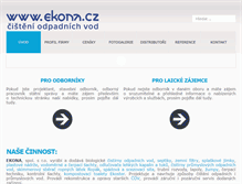 Tablet Screenshot of ekona.cz
